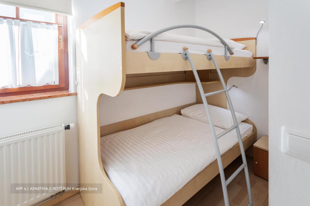 Apartmaji Potepuh Kranjska Gora Zewnętrze zdjęcie